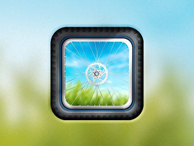 Cycling app icon