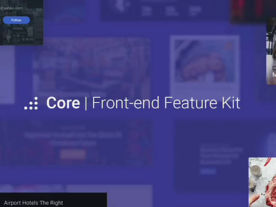 CORE - Front-end Feature Kit from Mason fontend react ui kit