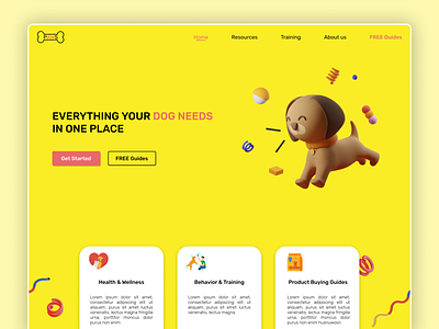 Pet Landing Page