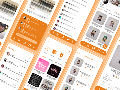 Online K-Shopping App Design Concept