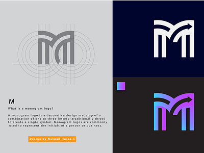Mm Letter Monogram Logo Design Graphic by deepak creative