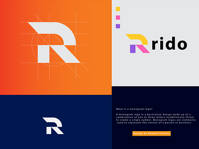 R Letter logo design 2021