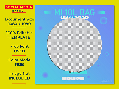 Fashion Social Media Post Template