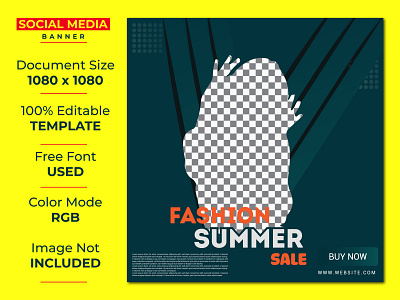 Fashion Social Media Post Template