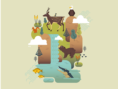 -3 de Marzo - Día internacional de la vida silvestre. art design digital digitalart draw illustration