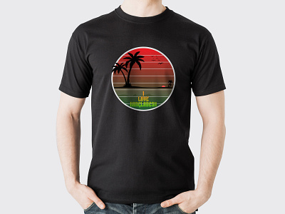 green bangladesh coconat tree2 icon logo t shirt t shirt design