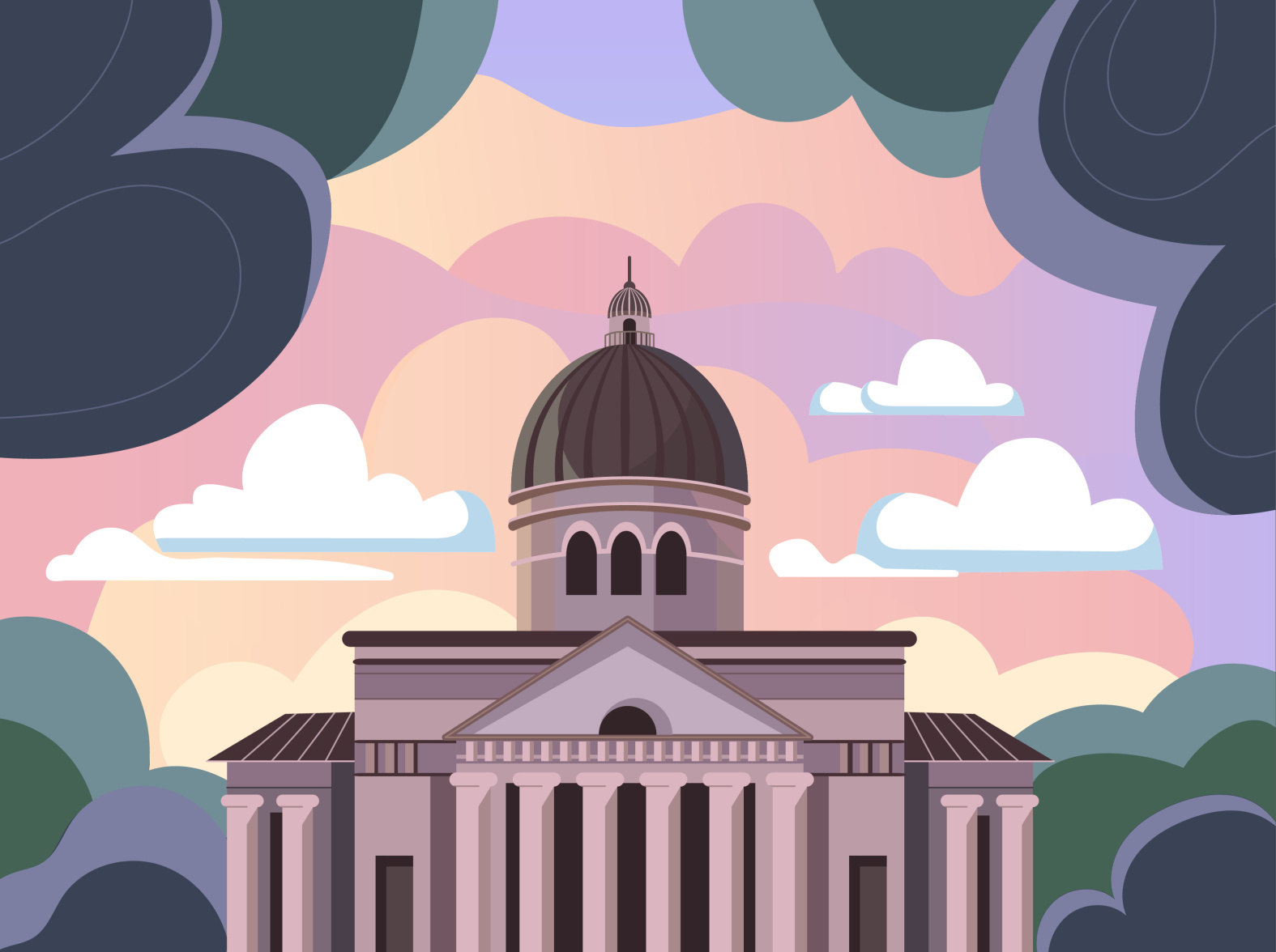 Chișinau Cathedral By Nastasia Novicova On Dribbble