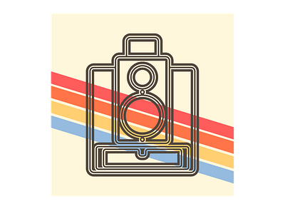 Retro-Styled Vintage Camera