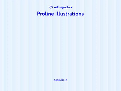 Proline coming comingsoon figma illustrations line vector