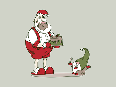 Merlty Santa Illustrations christmas figma holiday illustration illustrations illustrator santa vector xmas