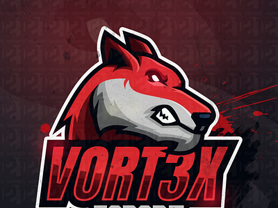 Vort3x Esport Logo design esport esportlogo illustration logo logodesign logotype mascotlogo vector