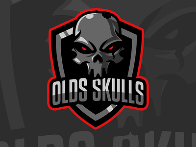 Olds Skulls esport esport logo esports illustration illustrator logo mascot mascotlogo skull