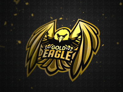 Gold Eagle esport esportlogo esports logo mascot mascotlogo