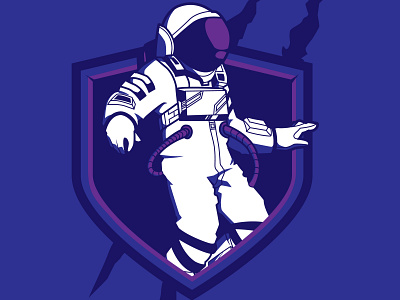 AstroMan astrology astronaut esport esportlogo logo mascot mascotlogo space spaceman
