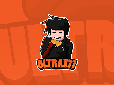 Ultra gaming logo logodesign mascot mascotlogo minecraft