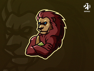 Lion Mascot design esport esportlogo esports illustration lion logo mascot mascotlogo