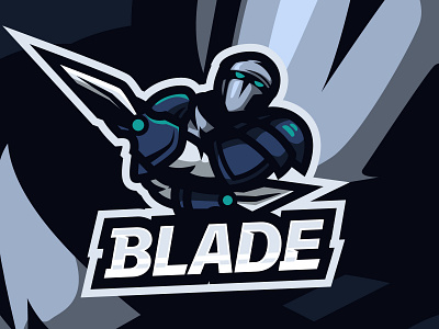 Blade~ blade branding esport illustration logo mascot mascotlogo