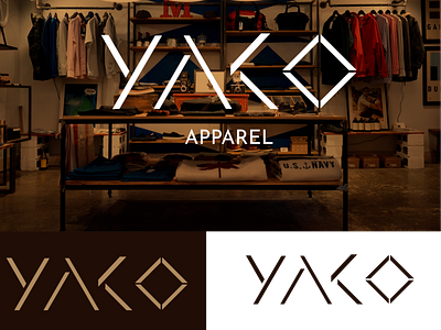 Yako Apparel logo design branding logo logo design