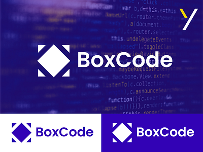 BoxCode Logo design brand identity branding code coding company logo developer development logo logo design programmer programming