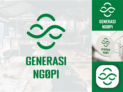 Generasi Ngopi Logo design