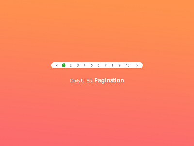 Daily UI 85/100 - Pagination app dailyui dailyuichallenge design mobile pagination ui ux web website