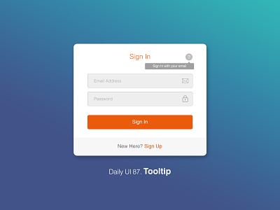 Daily UI 87/100 - Tooltip app daily ui dailyui dailyuichallenge design mobile tooltip tooltips ui ux web website