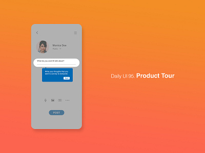 Daily UI 95/100 - Product Tour