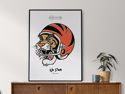 Cincinnati Bengals Concept Logo by Josh Warmouth on Dribbble