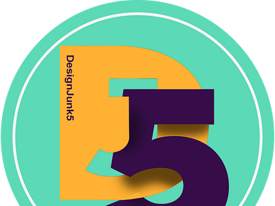 DJ5 (design junk 5) logo