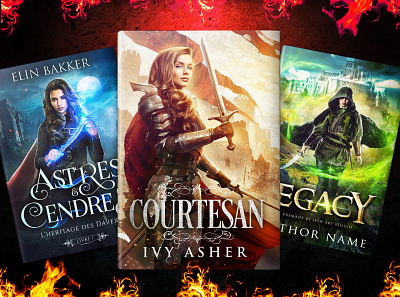 Fantasy Book Cover Design bookcover bookcoverdesign design ebook cover ebook cover design fantasy book cover illustration kdp cover