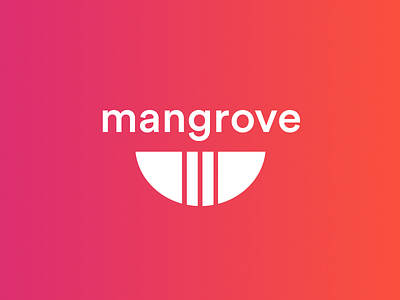 Mangrove branding colors community identity logo logotype
