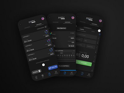 Finance App - Partnr app app design design finance finance app stock exchange ui uiux ux