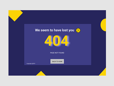 404 page 404 error page 404page dailyui day7 design ui