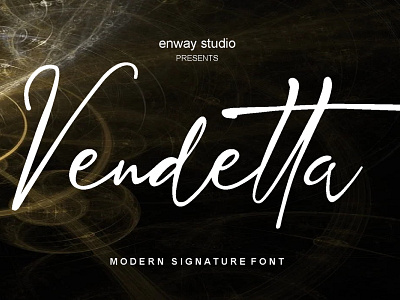 Vendetta Signature Fonts