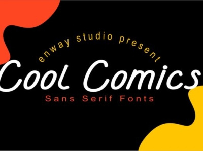 Cool Comics Display Font