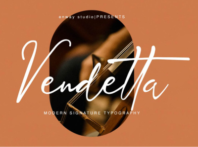 Vendetta Signature Free Fonts brand design calligraphy calligraphy font design illustration logo logotype signature fonts type design typeface typography