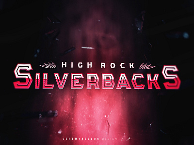 High Rock Silverbacks | Brand Identity (4/4) branding esports identity illustration logo sports design sports font sports logo typography