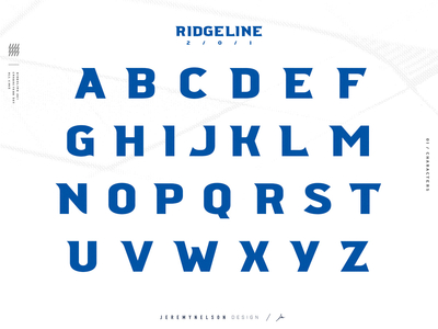 Ridgeline 201 | FREE Font | Character Set athletics bold font branding design font font awesome font design headlines identity marketing serif font speed sports sports design sports logo type typeface typography