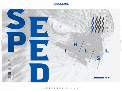 Ridgeline 201 | FREE Font | Typographic Poster 001