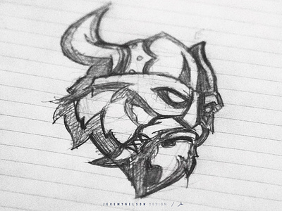 Raiders | Sports Branding | Sketches + Inspiration athletics branding combat design esports football hockey icon identity illustration lacrosse logo marauder mascot mascot logo soccer sports design sports logo viking warrior