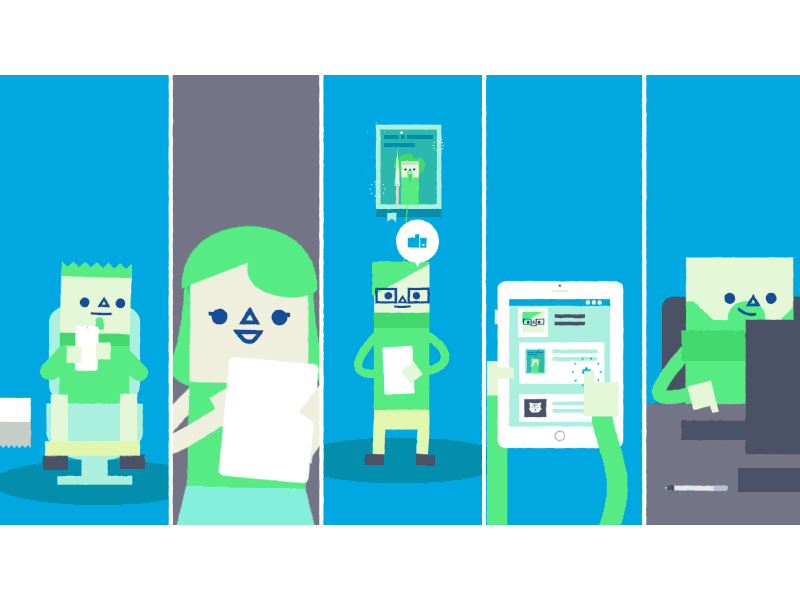 Nimbooks social networks by Zenzuke on Dribbble