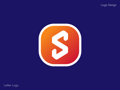 s letter logo design