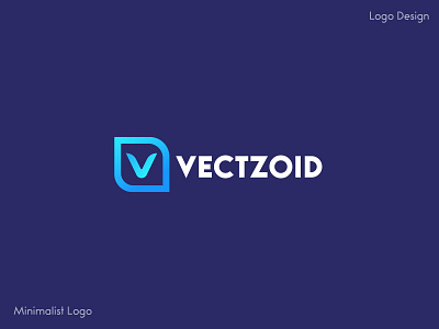 V Letter Mark - Vectzoid Logo Design design letter logo letterlogo logo logo design logodesign v letter v letter logo v logo zishugd