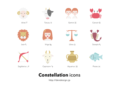 Constellation Icons constellation icon sketch