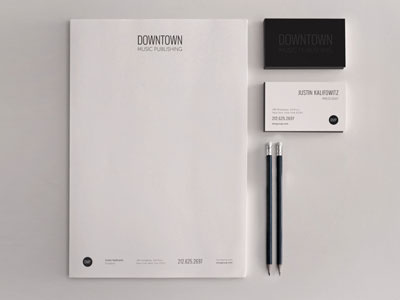 Collateral Concepts Cont. branding business cards collateral identity letterhead logo nyc yellow