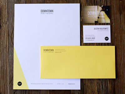 Zmaic dmp print collateral music publishing