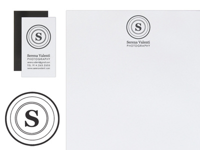 Photographer Logo & Identity business card identity illustration letterhead logo mark