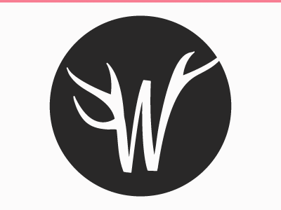 Wanderlusting Mark blog design illustration lettering logo mark