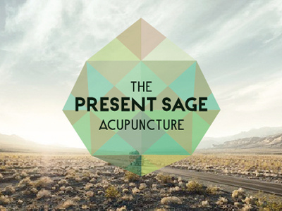 Acupuncture Logo in Action! acupuncture branding identity logo nature prisms transparency