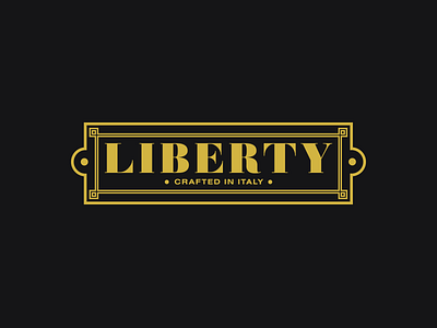 Liberty Slicer Logo branding food identity logo machinery meat slicers product